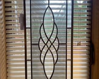 Stained Glass Beveled Panel