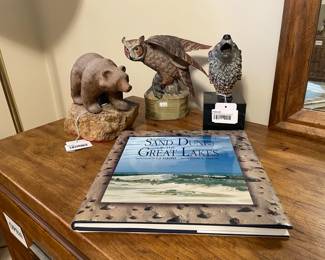 Carved Bear & Stone Base, Spirit Song by K. Cantrell