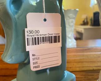 Royal Hickman Deer Vase