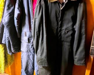 Vintage snowmobile suit