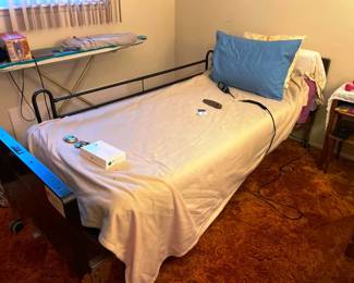 Motorized hospital bed
