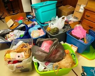 Large collection of yarn, string and thread