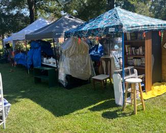 5 tents full of treasures 