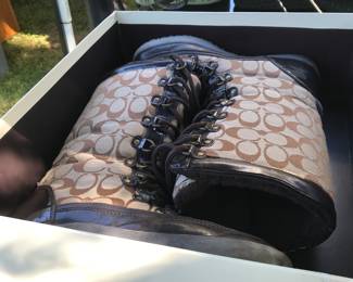 Coach boots new size 7