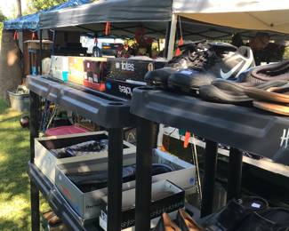 Shoes still in boxes, 7-91/2