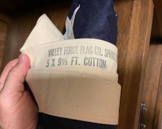 48 Star Valley Forge Flag, unused.