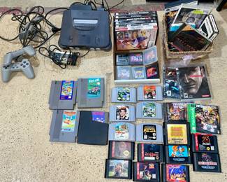 Nintendo, play station, play station 2, genesis