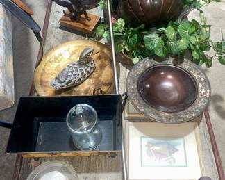 Bookends, Home Decor, Decoy Duck, Ashtrays, Trays,  Vases