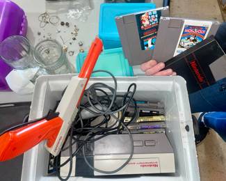Vintage Nintendo system