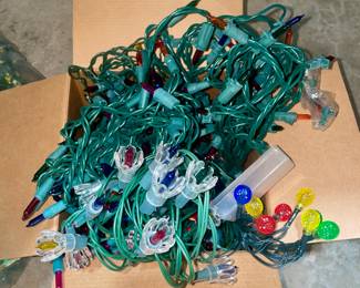 Vintage Christmas lights