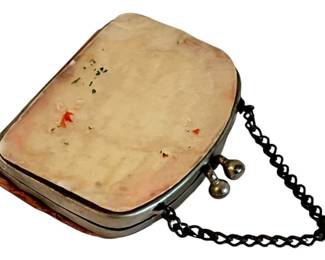 Antique Mother of Pearl Coin Purse 