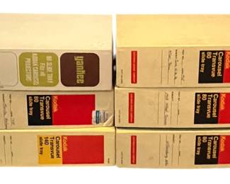 Vintage Kodak Carousel Slide Trays More 