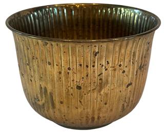 Small Brass Planter 