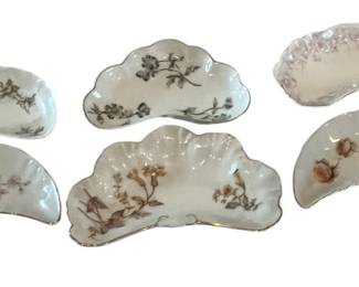 Vintage CrescentHalf Moon Side Dishes 