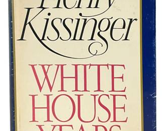 1979 First Edition Henry Kissinger 