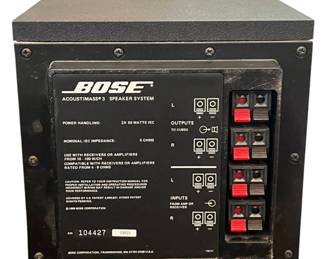 Bose Acoustimass3 Speaker System Speaker 