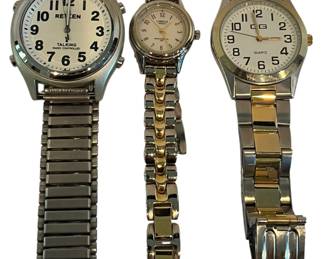 Three Vintage Watches 