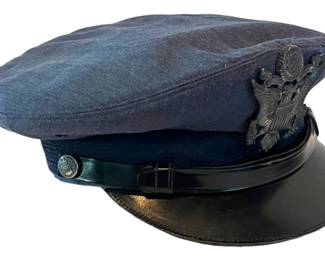 WWII USA Army Crusher Visor Cap 