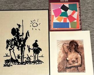 Modern Art Picasso Salvador Dali On Glass