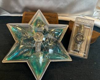 1999 GZ162 Mille Stelle Swatch Watch 2000 Glen Flex Antiquite Swatch