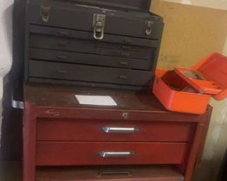 Kennedy Toolboxes Full of Tools