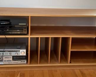 MCM Solid Wood Stereo Cabinet