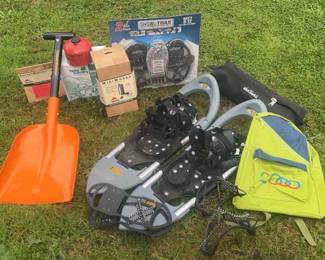 Snow Trax Shoes And Camping Goods