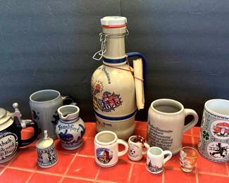 German Beer Steins