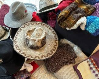 Knitted Scarves Hats