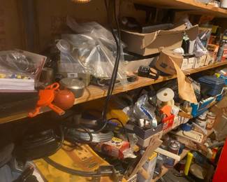 Garage Shelves Middle Two Lot