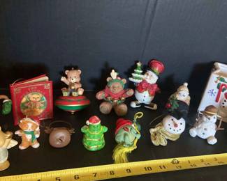 Christmas Bears, Cats and Snowmen Oh My