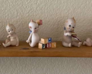 Lot 2 of Ceramic Kewpies