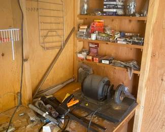 Grinder And Shed Lot