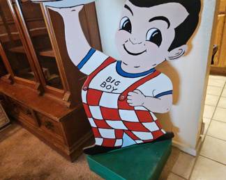 Giant Wood Cut Out Big Boy
