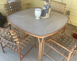 Patio Table Chairs and Decor