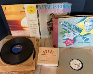 Records And Headphones