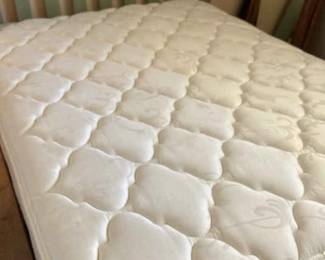 Full Size Bed Frame with Headboard and A Prim Catalina Mattress and Boxspring
