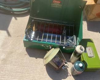 Coleman Stove and Propane Lantern Plus