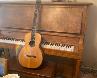 Make Music With Piano, Guitar, Oud, And Bugle