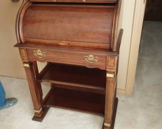 Handsome secretary desk. Compact and smaller than most