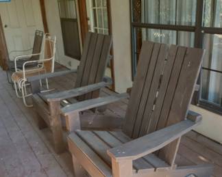 Adirondack chairs