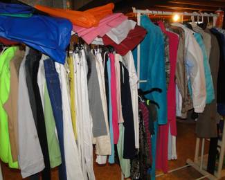 And more clothing and coats