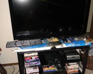 Another flat screen TV, and well you already read the rest