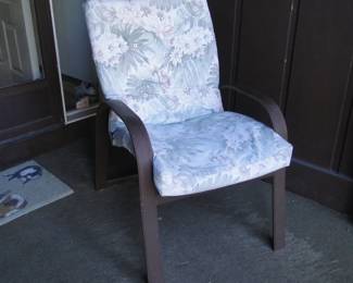 Another patio chair, but with no side table