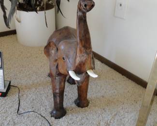 One of a kind 1975 wood carved, original.  No actually Elephants were harmed in this carving