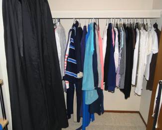 More women's clothing and bathrobes too
