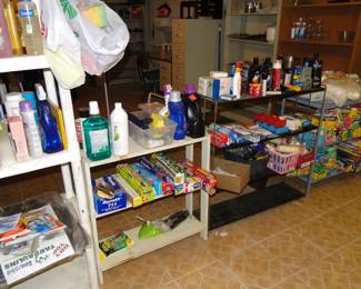 And wrapping and storing