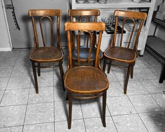 Antique Bentwood Chairs Poland