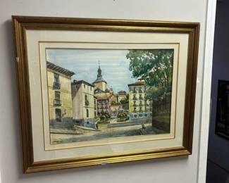 TOMAS CHICHARRO Watercolor