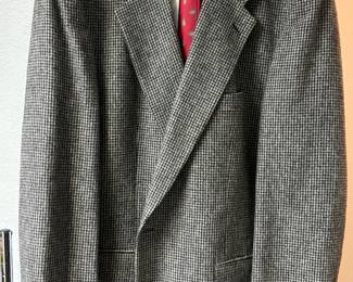 Burberrys Rochester Special Man Wool Sport Coat Unique Ties